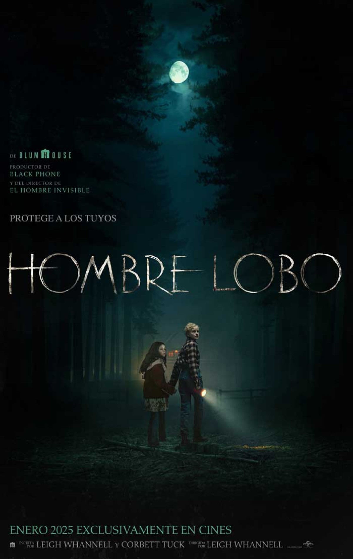 cartel HOMBRE LOBO