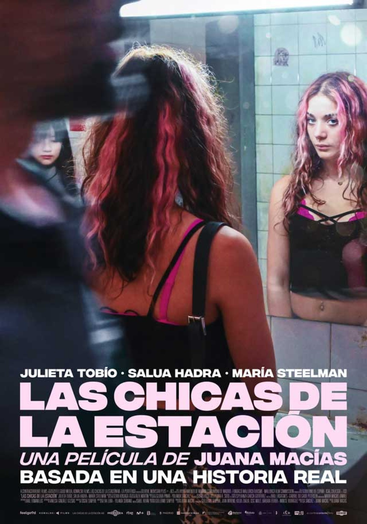 cartel LAS CHICAS DE LA ESTACION