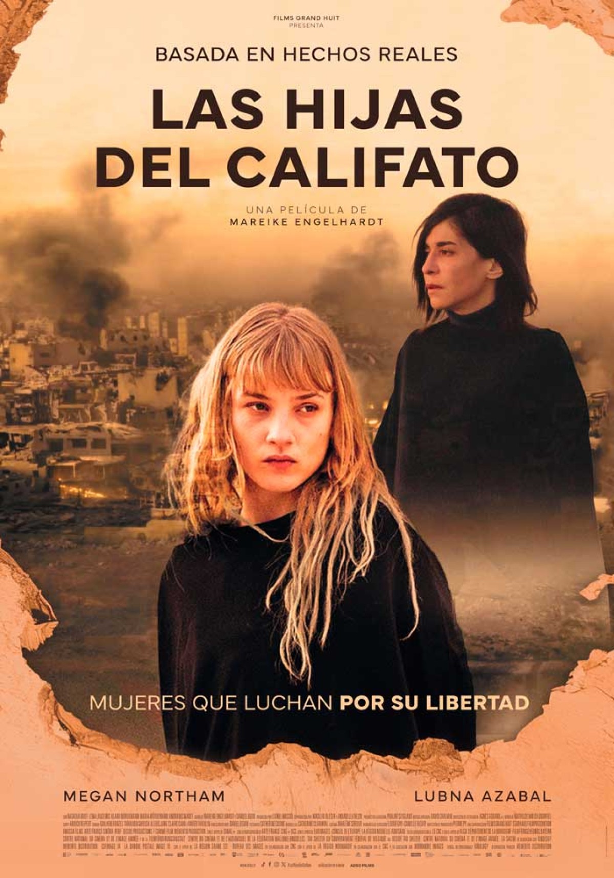 cartel LAS HIJAS DEL CALIFATO