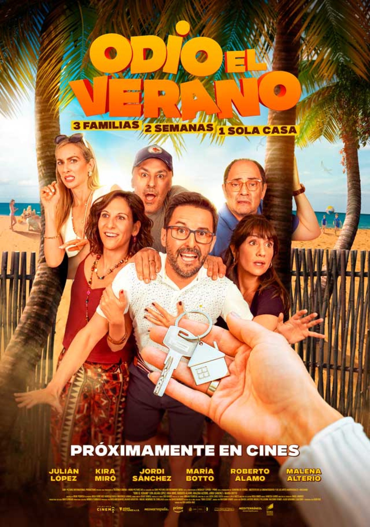 cartel ODIO EL VERANO